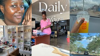 Accra Living Vlog Stocking Up for the Bakery Wedding Cake Order amp Night Shift  silent vlog [upl. by Norrie222]