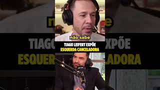 TIAGO LEIFERT RESPONDE CANCELAMENTO DA ESQUERDA direita shortsfeed viralvideo tiagoleifert feed [upl. by Eiggem]