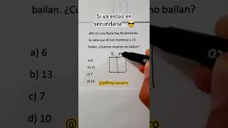 ¿Cómo lo harías disfrutalasmatematicas matematicasfaciles profejeff fypシ゚ matemática [upl. by Tedie]