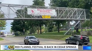 Red Flannel Festival is back in Cedar Springs [upl. by Arleen]