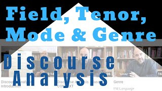 Class 4 Field Tenor and Mode and its quotdialoguequot with Genre [upl. by Mattheus]