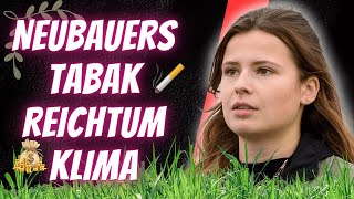 Was uns niemand über Luisa Neubauer erzählt  Tabak Reichtum Klimaschutz [upl. by Glorianna36]