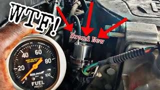 Foxbody fuel pressure regulator swap EP8  MIGHTYDQ [upl. by Aninahs]