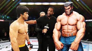 PS5 Bruce Lee vs James Logan EA Sports UFC 4 [upl. by Enelia]