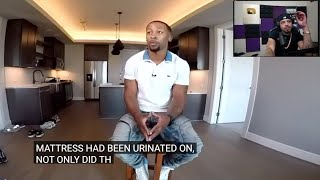 They Pissed On His Bed DJ Ghost Reacts To Landlord Evicting This Man For No Reason [upl. by Anoved13]