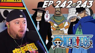 CP9 REVEALED  ONE PIECE REACTION  REVIEW  Episode 242 amp 243 [upl. by Tymes]