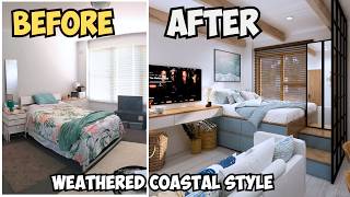 WEATHERED COASTAL Look Transforming Our Subscriber’s Apartment to Show You How [upl. by Ttsepmet325]