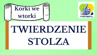 KORKI WE WTORKI cz29 Twierdzenie Stolza korepetycjezmatematyki matematyka [upl. by Nafis68]