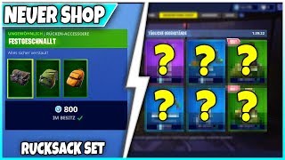 😱 Das Erste mal RucksackSet im Shop 🛒 SHOP von HEUTE Gleiter Spitzhacke  Fortnite [upl. by Jamie296]