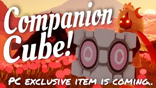 BETA Companion Cube is on PC Beta 💟 Sky Beta  nastymold [upl. by Tricia249]