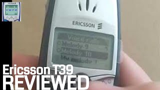 Review of the Ericsson T39 Mobile Phone from 2001  Ringtones amp Games [upl. by Enala]