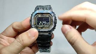 Cara Setting Jam Tangan Casio GShock GMWB5000TCF2  GMWB5000D1  GMWB5000TR9  GMWB5000TVA1 [upl. by Thera82]