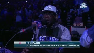 Pistons retire Chauncey Billups No 1 Part 1 of 3 [upl. by Eicnahc274]