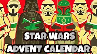 Star Wars Galactic Advent Calendar  Opening all 25 Days [upl. by Siuoleoj]