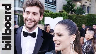 Alvaro Soler amp Tini Discuss La Cintura Remix Featuring Flo Rida  Latin AMAs 2018 [upl. by Eneleahs]