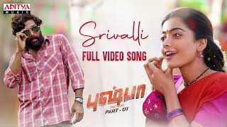 Srivalli Full Video Song Tamil  Pushpa  The Rise  Allu Arjun Rashmika  DSP  Sid SriRam [upl. by Rufe]