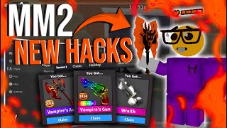 NEW Roblox Murder Mystery 2 MM2 Hack Script GUI All Knives amp Guns Silent Aim Dupe Aimbot ESP [upl. by Kcired]