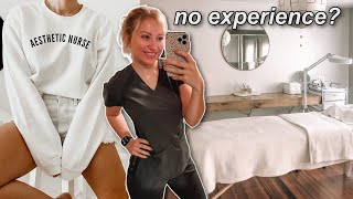 HOW TO BECOME AN AESTHETIC NURSE WITH NO EXPERIENCE  aesthetic nursing career tips [upl. by Osugi621]