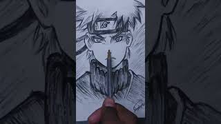 Sage Naruto drawing transition short ❤️🔥💕shorts viralshorts trending trendingshorts [upl. by Inaflahk390]