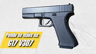 VG G17 V307  VIGOR Pistola Spring TOYAirsoft TESTES e Primeiras impressões [upl. by Drofniw307]