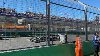 Australian Grand Prix Race Start From Fangio Grandstand 2024  Melbourne Australia [upl. by Byran]