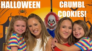 HALLOWEEN CRUMBL COOKIES 🍪 🎃 with KARENS and PurpleStars02  halloween crumblcookiereview [upl. by Aliek]