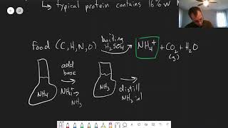 Chapter 11 Kjeldahl Nitrogen Analysis  CHM 214  115 [upl. by Assirak678]