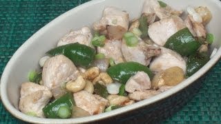 Chinese Chicken with Cashews Recipe [upl. by Loleta]