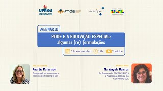 PDDE e a Educação Especial algumas reformulações [upl. by Ime]