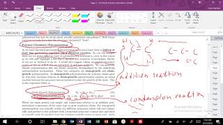 Lecture 2 Step Growth vs Chain Growth Polymerization Processes [upl. by Inram]