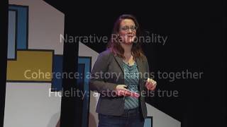 Whoever controls the narrative has the power  Gretchen Busl  TEDxTWU [upl. by Inah590]