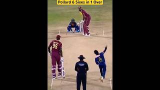 Pollard 6 Sixes in 1 Over🔥💪🏼 6sixes pollard6sixes cricketshots [upl. by Duarte]