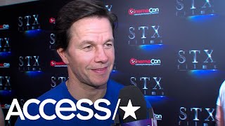 Mark Wahlberg On Mile 22 Its A Smart Character Driven Action Movie  Access [upl. by Artenahs256]