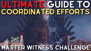 ULTIMATE Guide to MASTER Salvations Edge Challenge COORDINATED EFFORTS  Master Witness Challenge [upl. by Acinok]