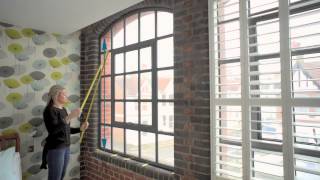 How to Measure for Arch Window Shutters [upl. by Llennod]