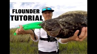 How to Catch Flounder  Flounder Fishing Tips for live bait and lures [upl. by Borchers669]