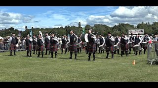 Closkelt Pipe Bands Medley in the 2022 Grade One at the European Championships in Inverness [upl. by Nyladnek418]