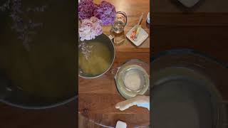 Making cold process goats milk soaps with natural ingredients [upl. by Romito545]