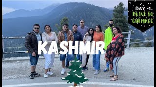 KASHMIR TRIP  Day 1  Drive to Gulmarg🥰  Neha Hotchandani [upl. by Twedy]