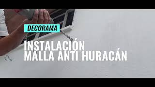 Instalación de Malla Anti Huracán ¡Protege tu hogar de las tormentas [upl. by Jeminah]