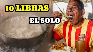 quotESO NO ES NADA QUEDE MEDIO LLENITOquot conociendo al increíble comelón de arroz [upl. by Eelame]