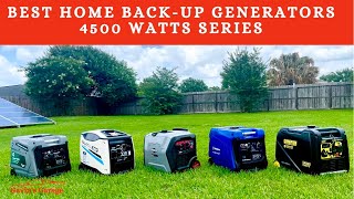 BEST Inverter Generator For Home Backup and Power Outages 4500 Watts Quiet Series Generator Review [upl. by Fauver]