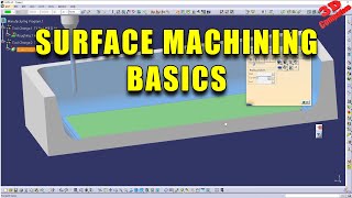 CATIA V5  Surface machining basics [upl. by Orten]