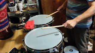 Timbale Solo on Toca Elite Series Timbales 2 [upl. by Krid]