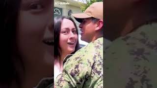 Soldier Return Home Surprise ❤️ [upl. by Eserrehs577]