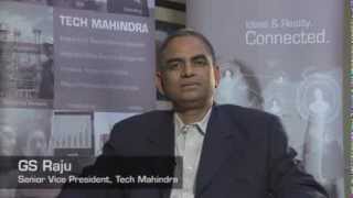 GS Raju Senior Vice President Tech Mahindra  Connected World Connected Solutions CWCS [upl. by Ahtnama357]