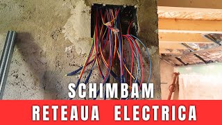 Montam Panoul Electric  Tragem Cablurile Prin Copex  Renovare Casa Batraneasca Ep16 [upl. by Adalheid37]