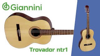 Violão Giannini Trovador NTR1 [upl. by Nnyltiac]