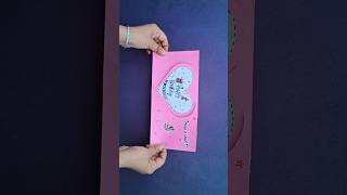 Diy cute birthday gift ideas 💗🥳 diy papercraft greetingcardcreativity youtubeshort viralshorts [upl. by Ambur101]