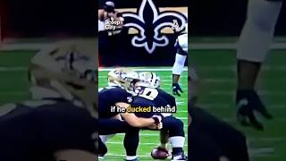 Drew Brees’ Most Secret Audible Explained 😮💀  nfl neworleanssaints [upl. by Vidovik]